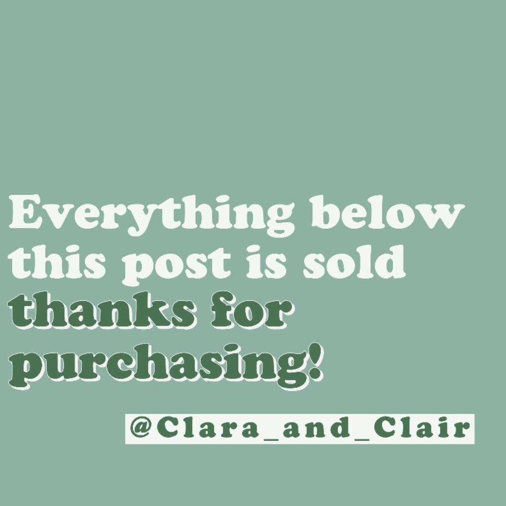 EVERYTHING BELOW THIS IS SOLD